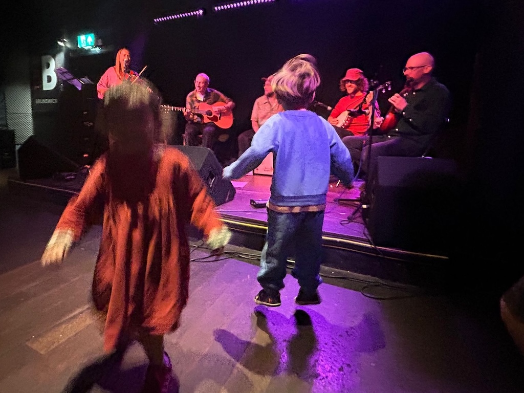 Little Folk Ceilidh - families enjoying live folk music and dancing in Sussex